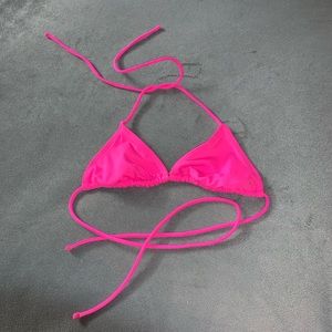 2 op bikini tops 1 pink 1 blue size s